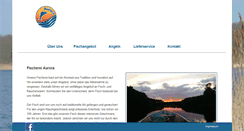 Desktop Screenshot of fischerei-aurora.de